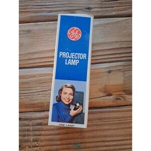VINTAGE PROJECTOR LAMP -DAS - 500W 120V -General Electric NOS!